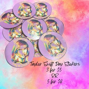 Taylor Swift Day Stickers